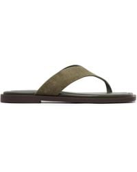 Rag & Bone - Khaki Gracie Thong Sandals - Lyst