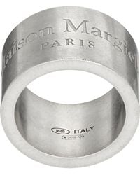 Maison Margiela - Logo Reference Ring - Lyst
