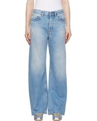 Acne Studios - ブルー 2021F ルーズフィット ジーンズ - Lyst