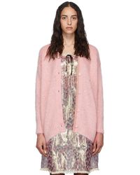 miu miu cardigan pink
