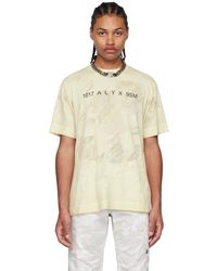 1017 ALYX 9SM - Off-white Translucent T-shirt - Lyst