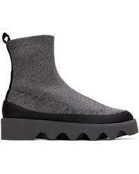 Issey Miyake - United Nude Edition Bounce Fit-3 Boots - Lyst