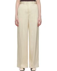 Jil Sander - Off- Tailo Trousers - Lyst