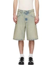 sunflower - Super Wide Denim Shorts - Lyst
