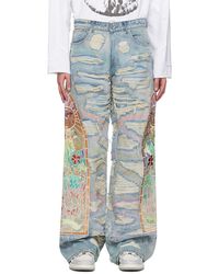 Who Decides War - Embroide Jeans - Lyst