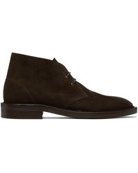 Paul Smith - Brown Suede Kew Boots - Lyst