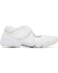 Nike - Baskets Air Rift Breathe Blanches - Lyst