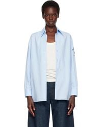 MM6 by Maison Margiela - Poplin Shirt - Lyst