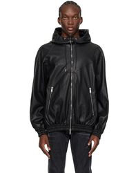 DSquared² - Dsqua2 Hybrid Swag Faux-leather Track Jacket - Lyst