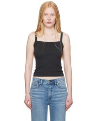 Rag & Bone - 'The Slub Square Neck' Tank Top - Lyst