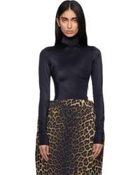 Marie Adam-Leenaerdt - High Neck Body Zip Cover Top - Lyst