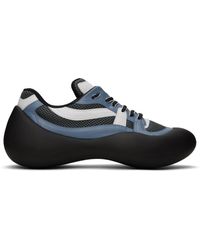 JW Anderson - Blue & Black Bumper Hike Low Top Sneakers - Lyst