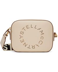 Stella McCartney - ホワイト ロゴ カメラバッグ - Lyst