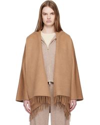 Max Mara - Manteau Mxmabilita Brun Clair - Lyst