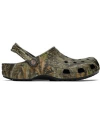 Crocs™ - Khaki Realtree Apx Classic Clogs - Lyst