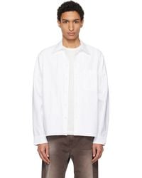 Merz B. Schwanen - Modern-Cut Cotton Oxford Long Sleeve Shirt - Lyst