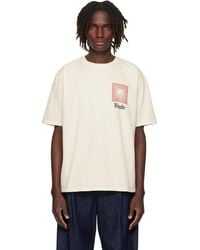 Rhude - Off- Chevron Logo Repeat T-Shirt - Lyst