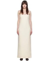 Gabriela Hearst - オフホワイト Opus マキシドレス - Lyst