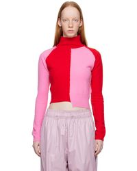 TALIA BYRE - Patched Turtleneck - Lyst