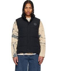 Canada Goose - Veste Garson Noire Rembourrée En Duvet - Lyst