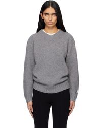 B.B. Wallace - Pull Simpson Gris - Lyst