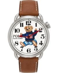 Polo Ralph Lauren - Brown Bear Sitting Watch - Lyst
