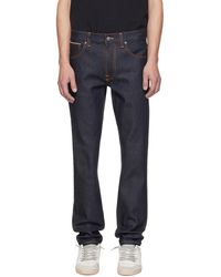 Nudie Jeans - インディゴ Lean Dean ジーンズ - Lyst