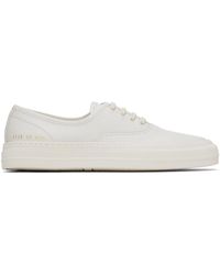 Common Projects - オフホワイト Four Hole スニーカー - Lyst