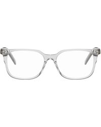 Givenchy - Gray Square Glasses - Lyst