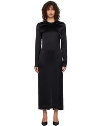 TOTEME - Long Satin Maxi Dress - Lyst