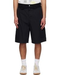 MM6 by Maison Margiela - Raw Edge Cargo Shorts - Lyst