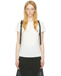 Femme Vêtements Tops T-shirts T-shirt en nylon Synthétique Hyein Seo en coloris Noir 