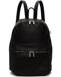 Rick Owens - Black Soft Grain Cow Leather Backpack - Lyst