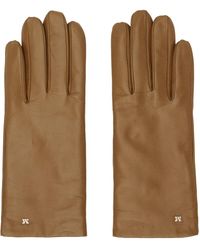 Max Mara - タン Spalato グローブ - Lyst