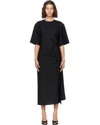 Rohe - Sculptural Shortsleeve Midi Dress - Lyst