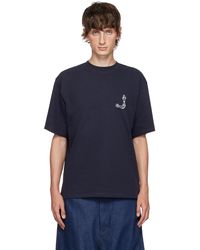 Jacquemus - La Casaコレクション ネイビー Le T-shirt Merù Tシャツ - Lyst