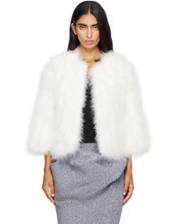 Yves Salomon - Off- Feather Jacket - Lyst