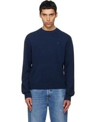 Acne Studios - Logo Patch Sweater - Lyst
