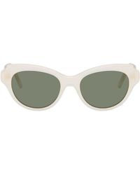 Loewe - Swan Slim Sunglasses - Lyst