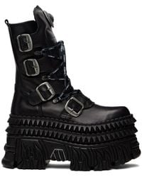 Vetements - New Rock Edition Lace Up Boots - Lyst