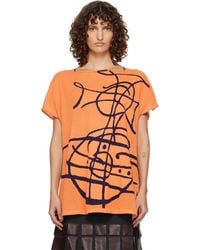 Vivienne Westwood - Beach Top Graffiti Orb Cover-up Top - Lyst
