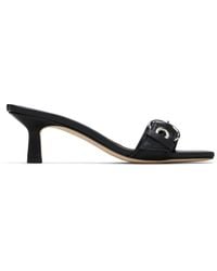 Aeyde - Gilly Eyelet Heeled Sandals - Lyst