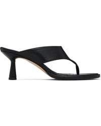 Aeyde - Olenna Thong Heeled Sandals - Lyst