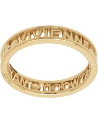 Vivienne Westwood - ゴールド Westminster リング - Lyst