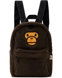 A Bathing Ape - Baby Milo Mini Fur Backpack - Lyst