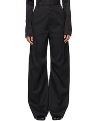 MM6 by Maison Martin Margiela - Raw Edge Trousers - Lyst