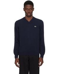 Lacoste - V-neck Sweater - Lyst