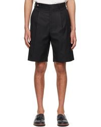 Agnona Tailo Bermuda Shorts - Black