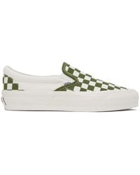 Vans - Classic Slip-On Checkerboard Sneakers - Lyst