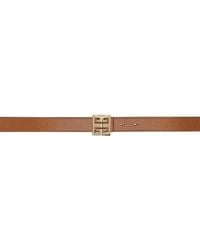 Givenchy - Leather Reversible Belt - Lyst